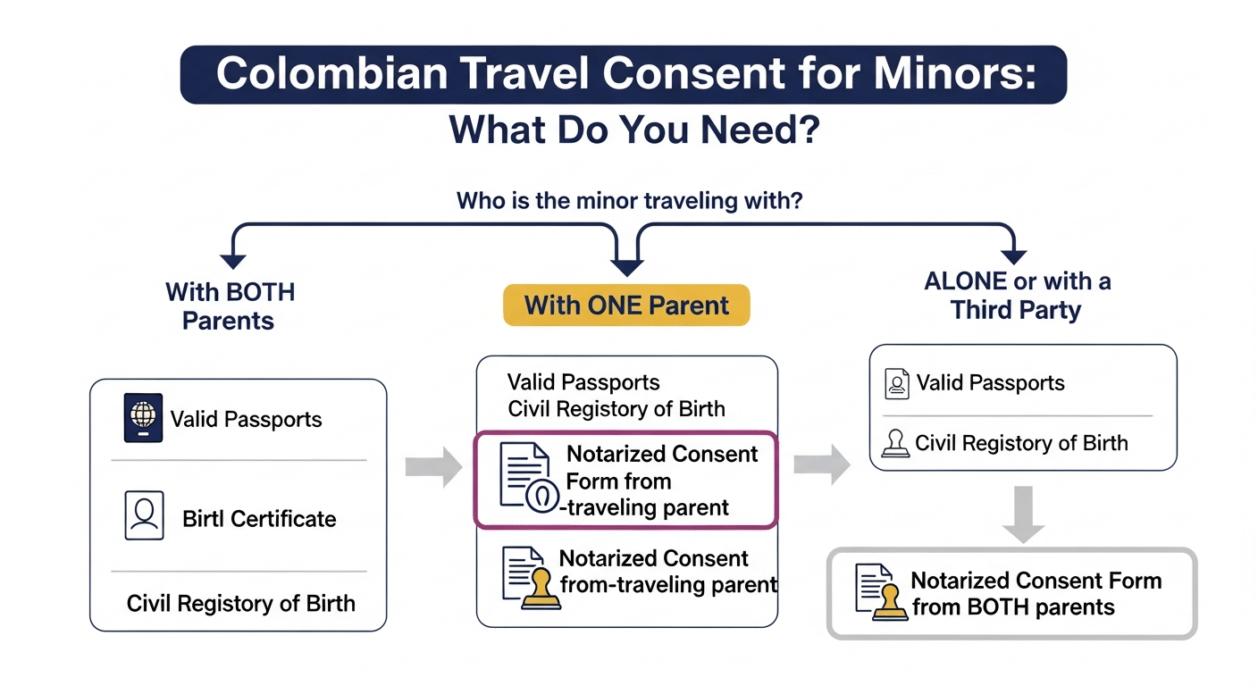 Colombian Travel Consent Minors