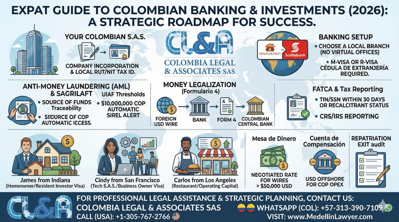 OPEN CORPORATE BANK ACCOUNT IN COLOMBIA GUIDE